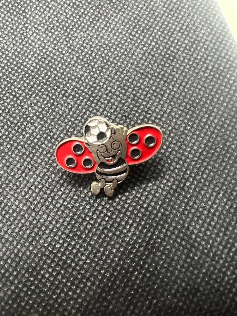 Plaquettes & Badges: Pin - Anhaenger Marienkäfer mit Fussball – D'occasion à Dietikon par kRizzzZy96