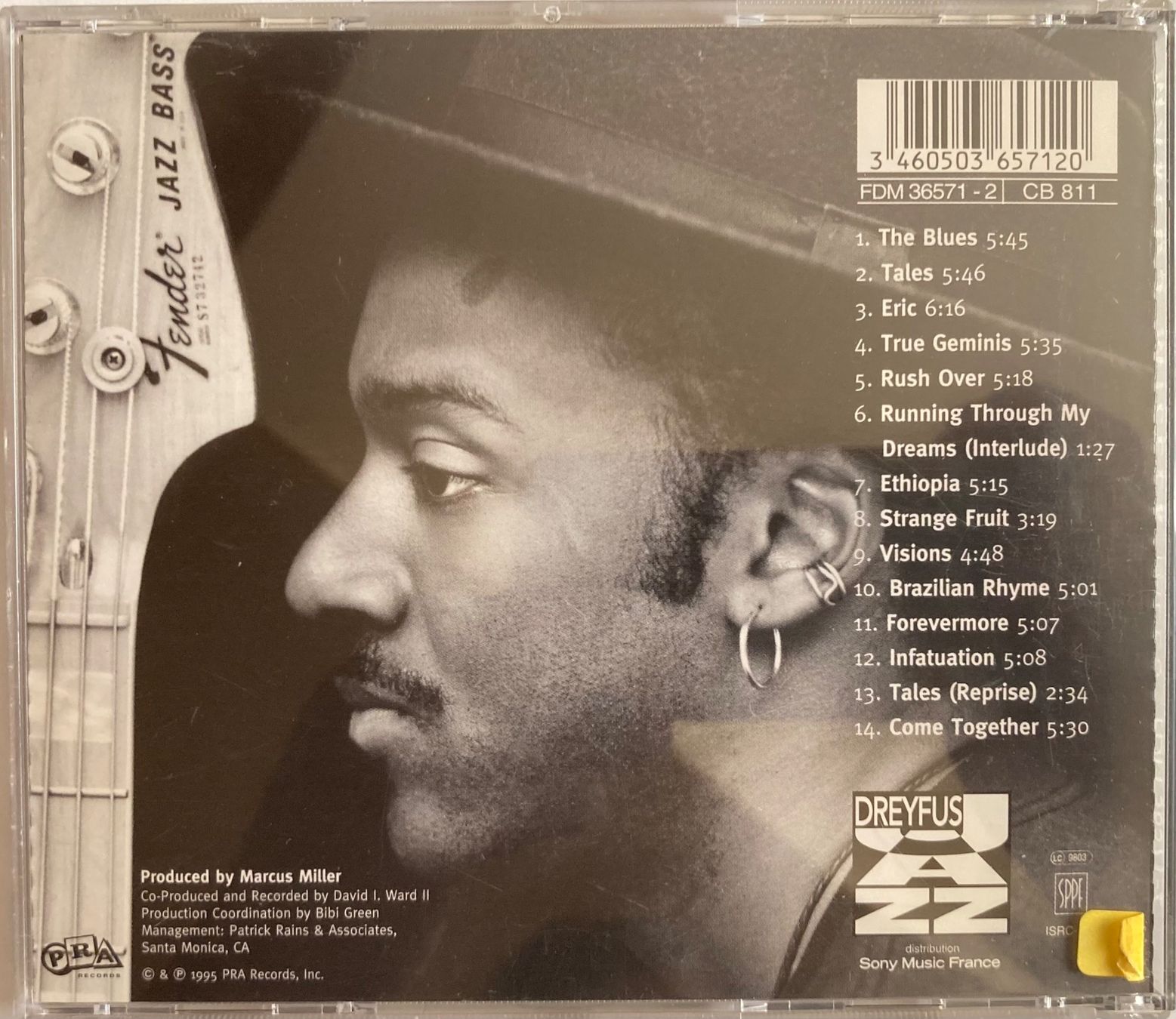 CD: MARCUS MILLER - TALES – Usato da Poliez-Pittet venduto da Newtown-Records 1