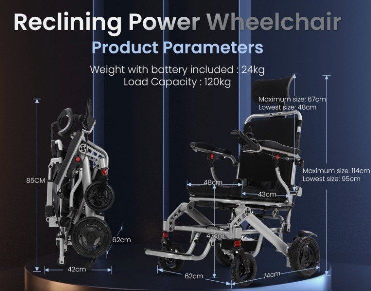 Sedie a rotelle: Elektrischer Rollstuhl, mit Liegefunktion, Neu – Nuovo e nell'imballaggio originale da Vinelz venduto da AlexNetti007 1