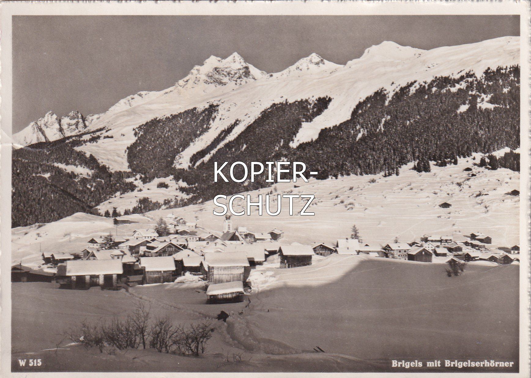 Cartoline postali: Brigels mit Brigelserhörner /aw – Usato da Hombrechtikon venduto da Rudolf07
