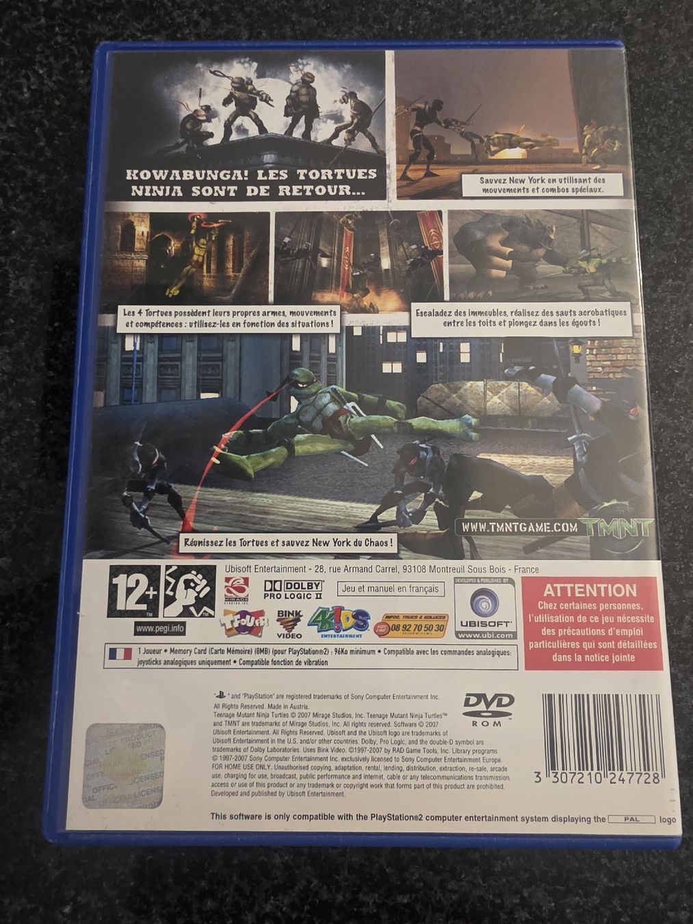 Spiele: TMNT PS2 – Gebraucht aus Chavornay von Crash37 1