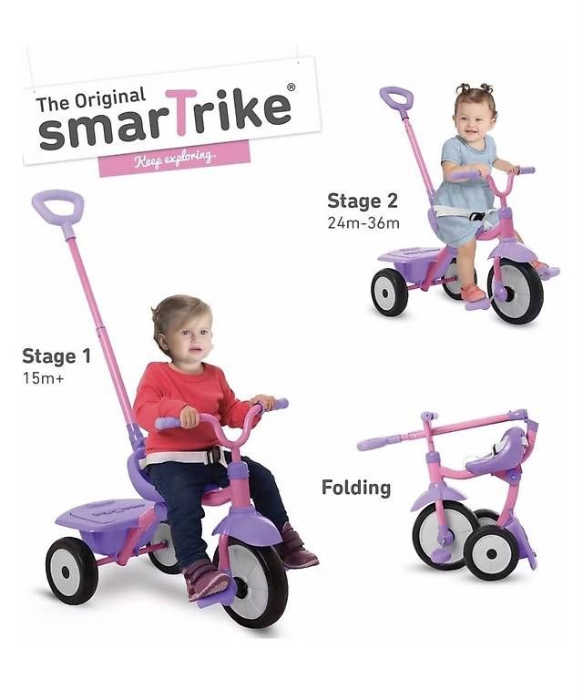 Veicoli per bambini: SmarTrike Dreirad in Rosa-/Lila – Usato da Sursee venduto da Aleksis