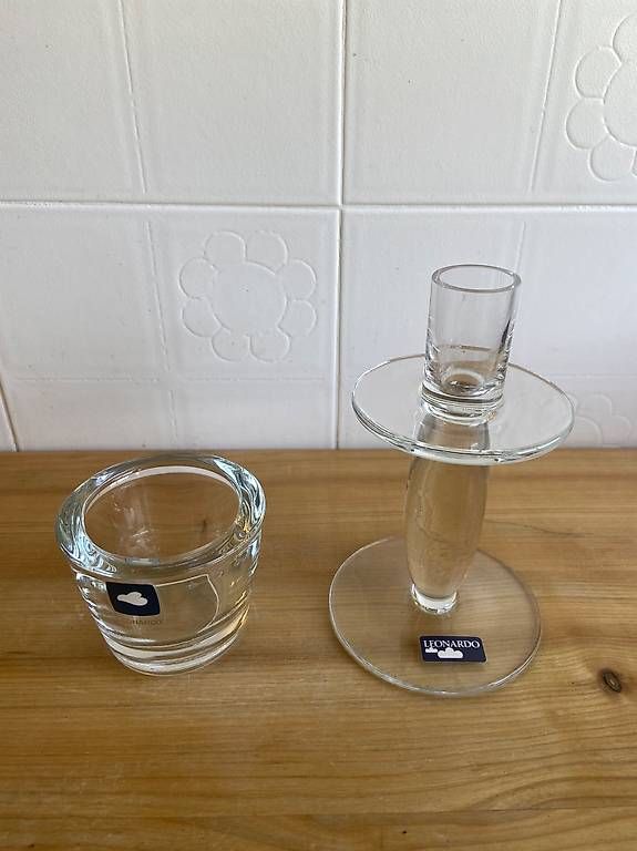 Portacandele: Kerzenständer Glas – Usato da Baden venduto da Sarahhedwig