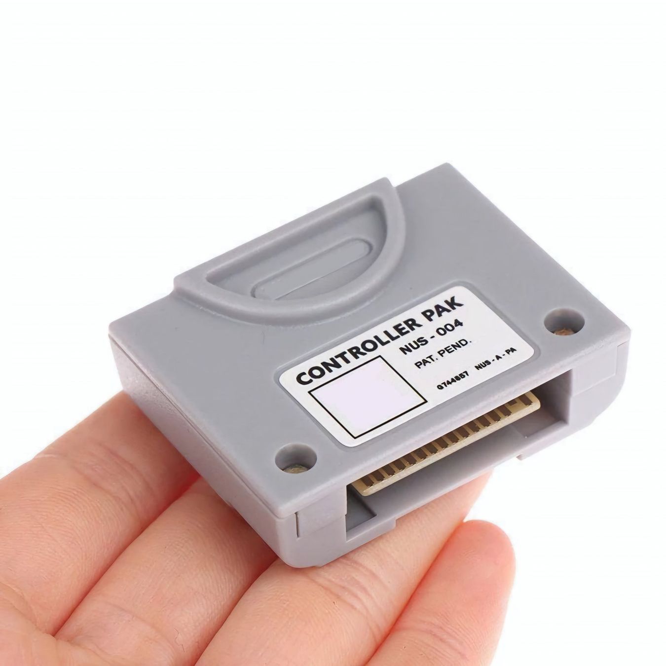 Nintendo Konsolen: Nintendo 64 Controller Pak / N64 MemoryCard Speicherkarte – Neu und originalverpackt aus Uster von -FPS- 1