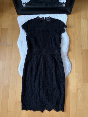 Black lace dress H&M