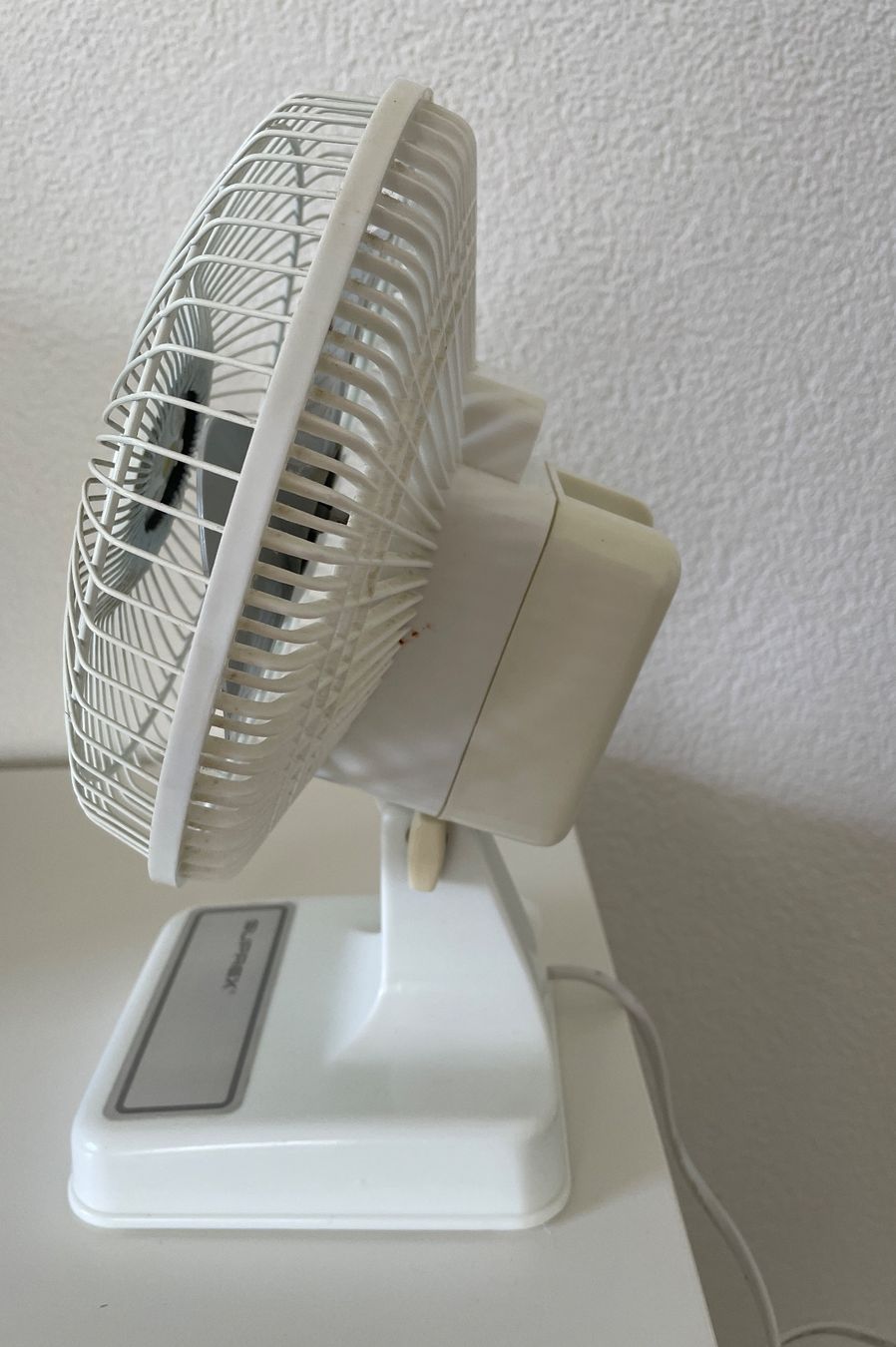Ventilatori: Tisch - Ventilator weiss, 2 Stufen – Usato da Gümligen venduto da soleil149 4