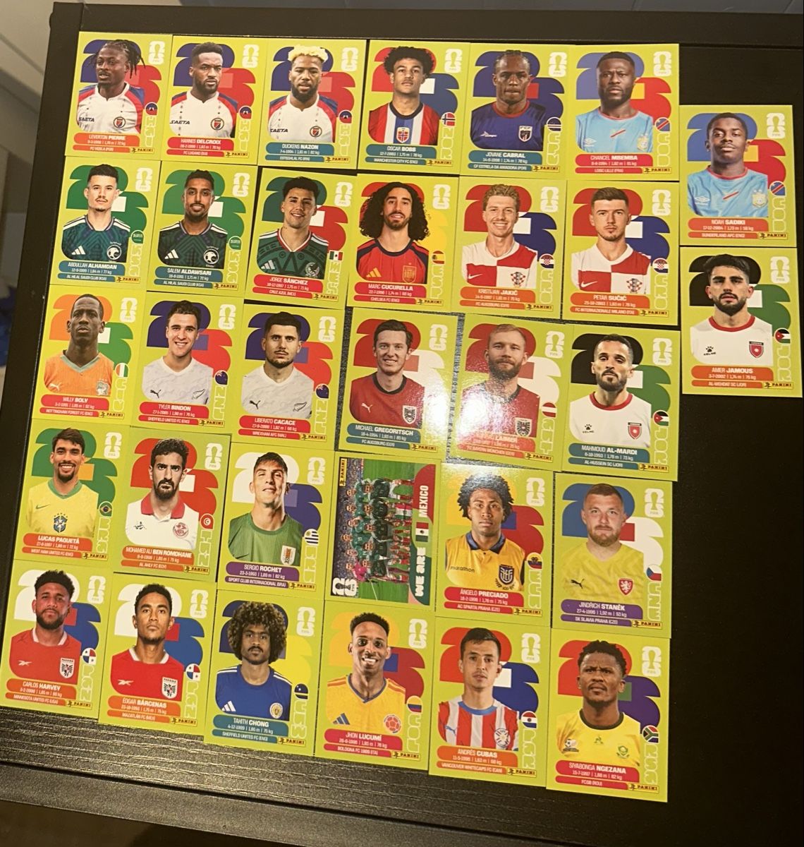 Panini Carte collezionabili: 32 DIVERSE PANINI STICKER – Nuovo (secondo la descrizione) da Unterstammheim venduto da Robin059