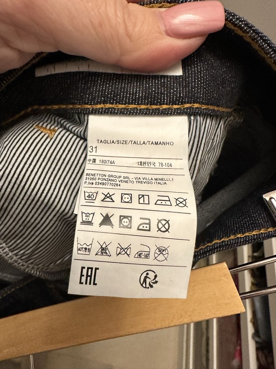 Benetton Jeans: Benetton jeans 31 – Usato da Mendrisio venduto da ketolin 3