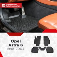 3D Opel Astra G Fussmatten 1998 - 2004