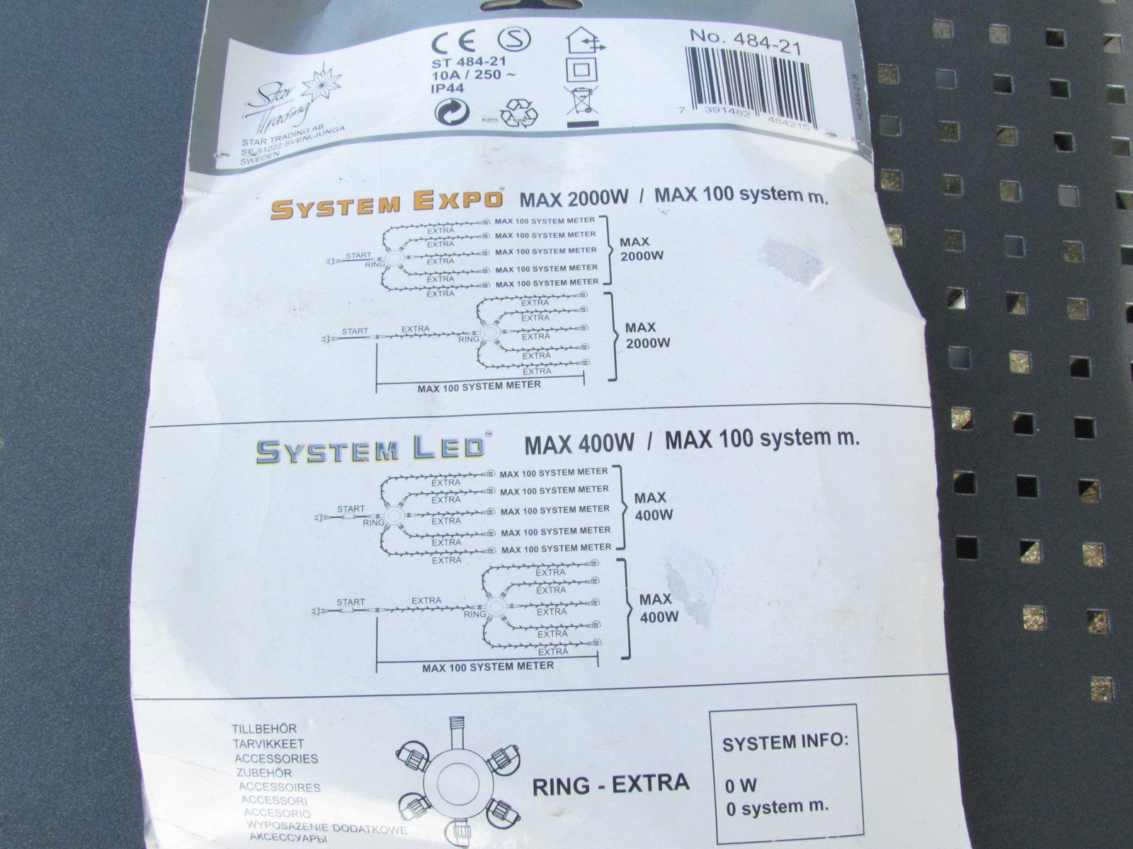 Guirlandes lumineuses: System Expo Led Ring - Extra – Neuf avec emballage d'origine à Uznach par Bimbolino 1