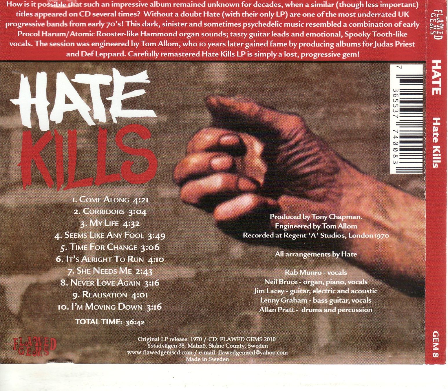CDs: Hate – Hate Kills – Neuf (Voir description) à Boussens par catfood01 1