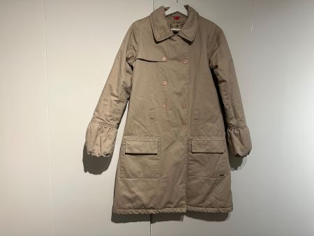 Wintermantel in Beige