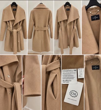 The Outerwear Mantel – NEU – Wollmix – Beige/Camel