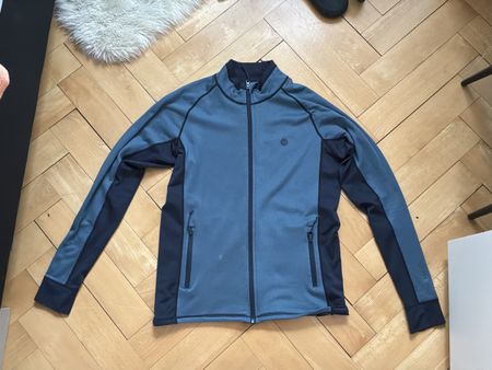 Herren Trainingsjacke Funktionsjacke Blau Grösse S
