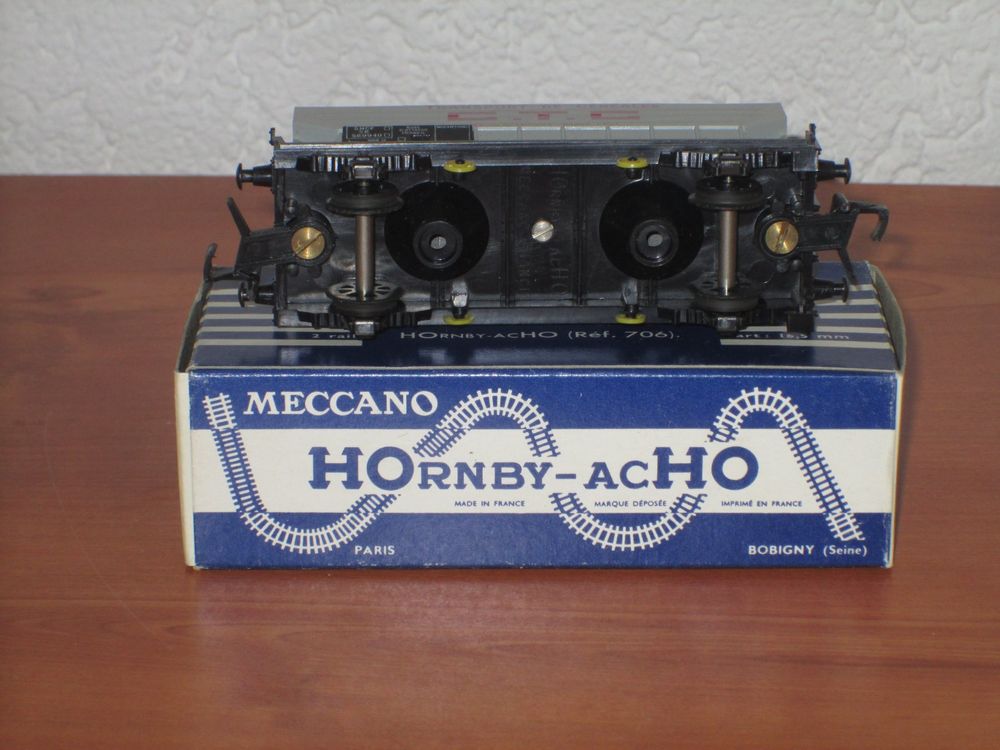 Hornby o wagon a bestiaux betaillere porte ouvrant transport chevaux betail sncf / ttbe - Collection