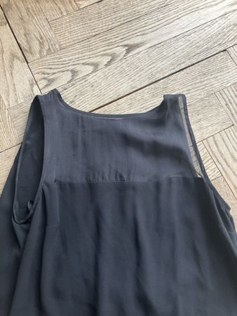 Tara Jarmon Seidenkleid, Gr. 36, Schwarz, Sommerlich!