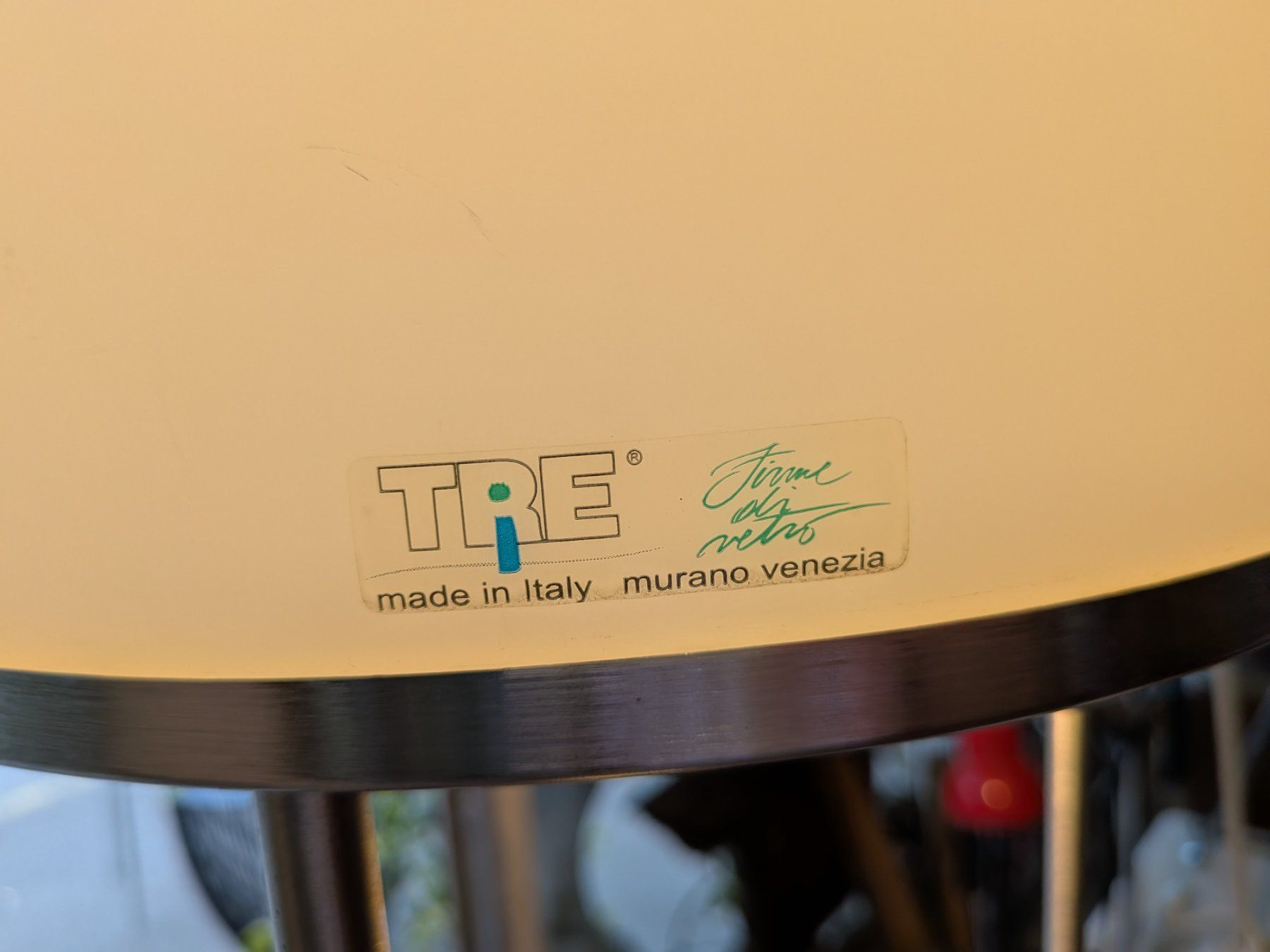 Murano Lampen: Murano Stehlampe Stehleuchte mit Ablageflächen – Gebraucht aus Emmen von Brockofsky 7
