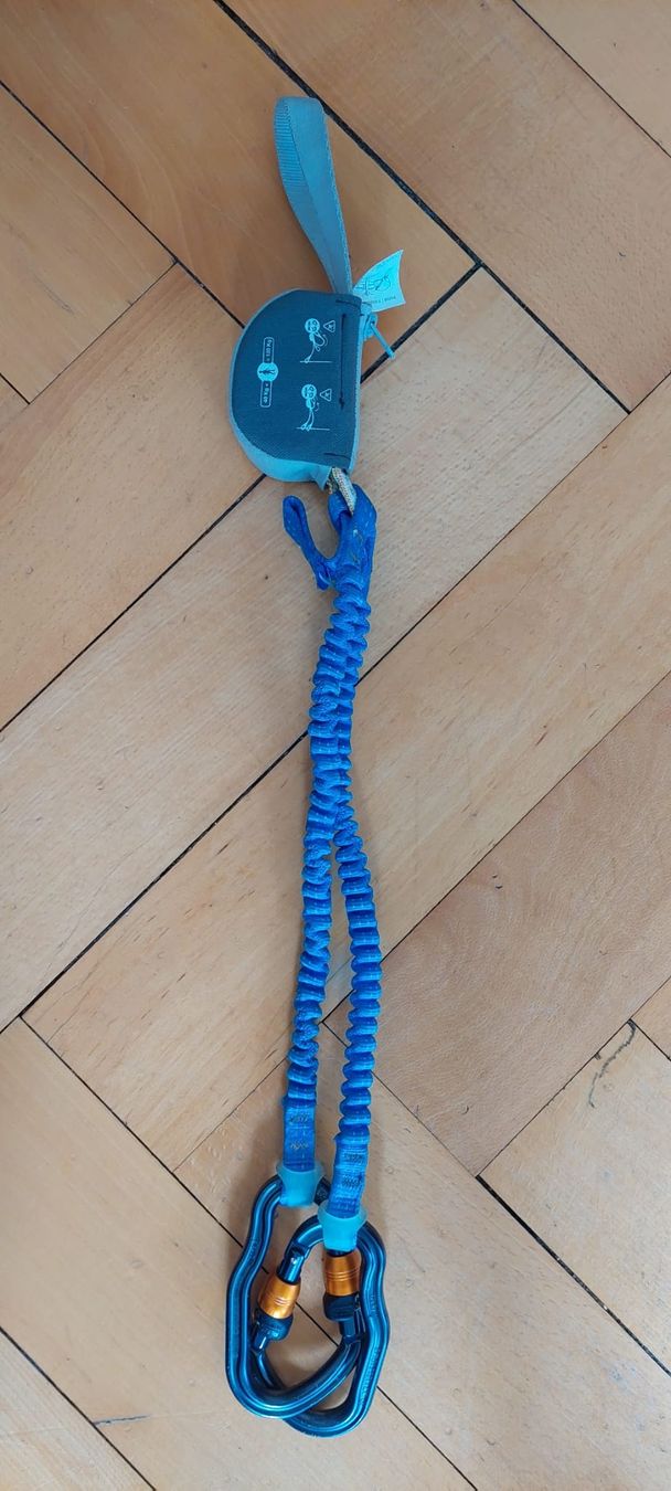 Kletterausrüstungen: Longe de via ferrata Petzl Scorpio  – Gebraucht aus Le Locle von cor_l7nw