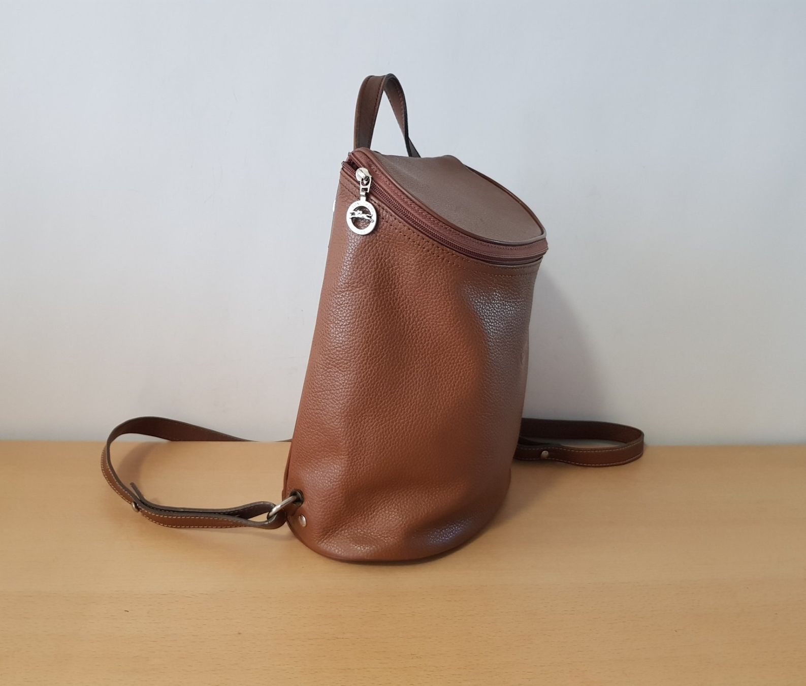 Longchamp Zaini: Longchamp Le Pliage Rucksack – Usato da Basel venduto da Birs868 1