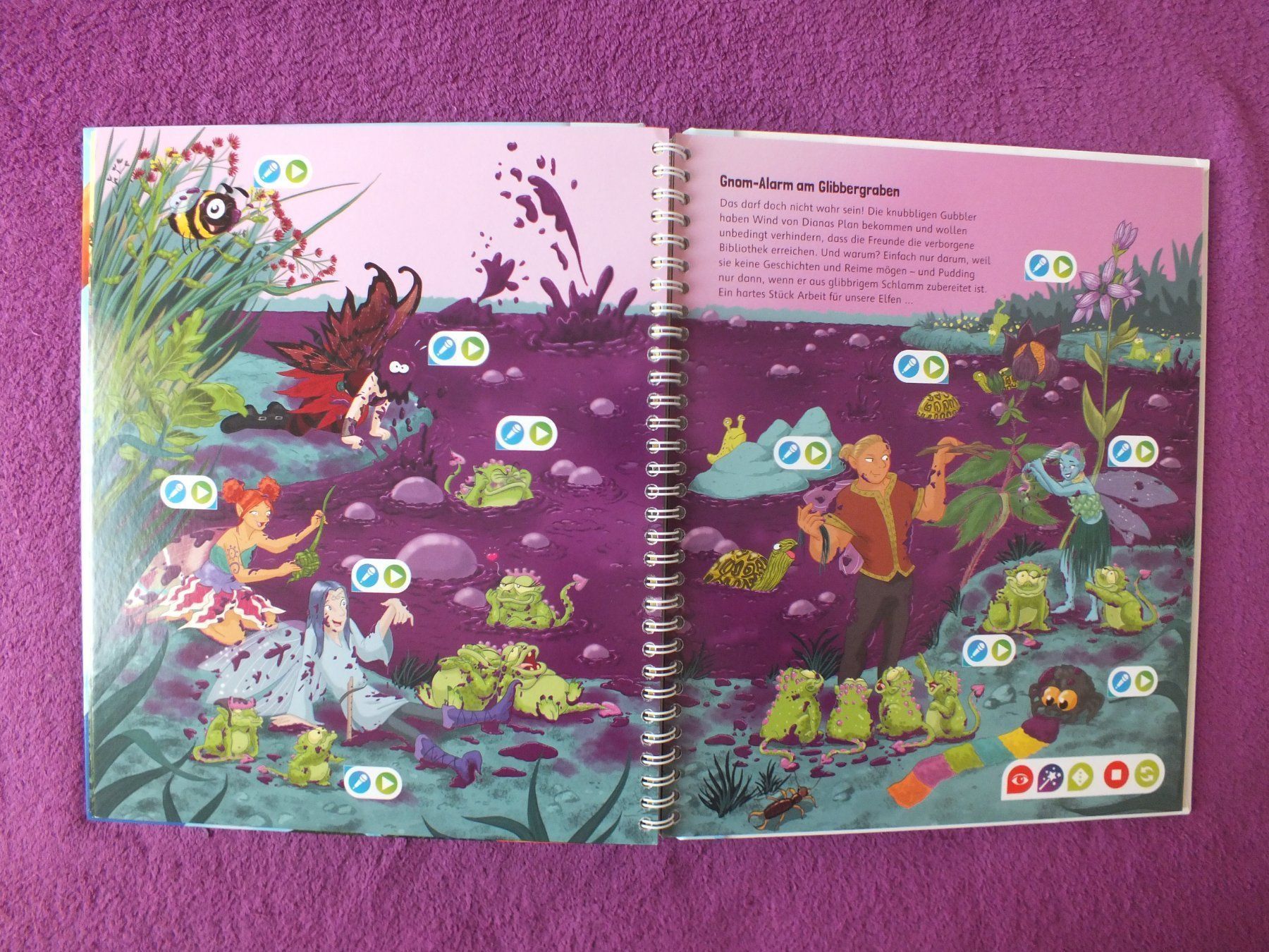 Libri: tiptoi CREATE Buch – Elfen brauchen Abenteuer – Usato da Müllheim Dorf venduto da Seeeule01 6