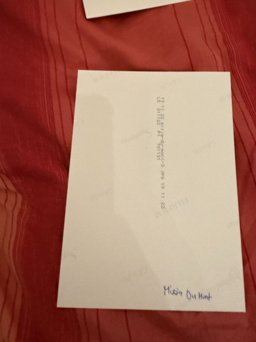 Autografi: Autogramm Mirja Du Mont  – Usato da Rüschlikon venduto da Andi_2000 1