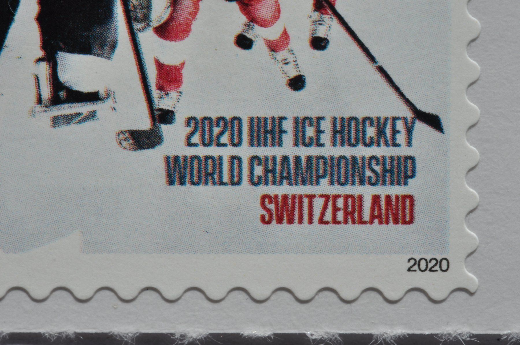 Tutti i francobolli: Eishockey WM 2021 mit Farbverschiebung ** – Nuovo (secondo la descrizione) da Worb venduto da Buespy 4