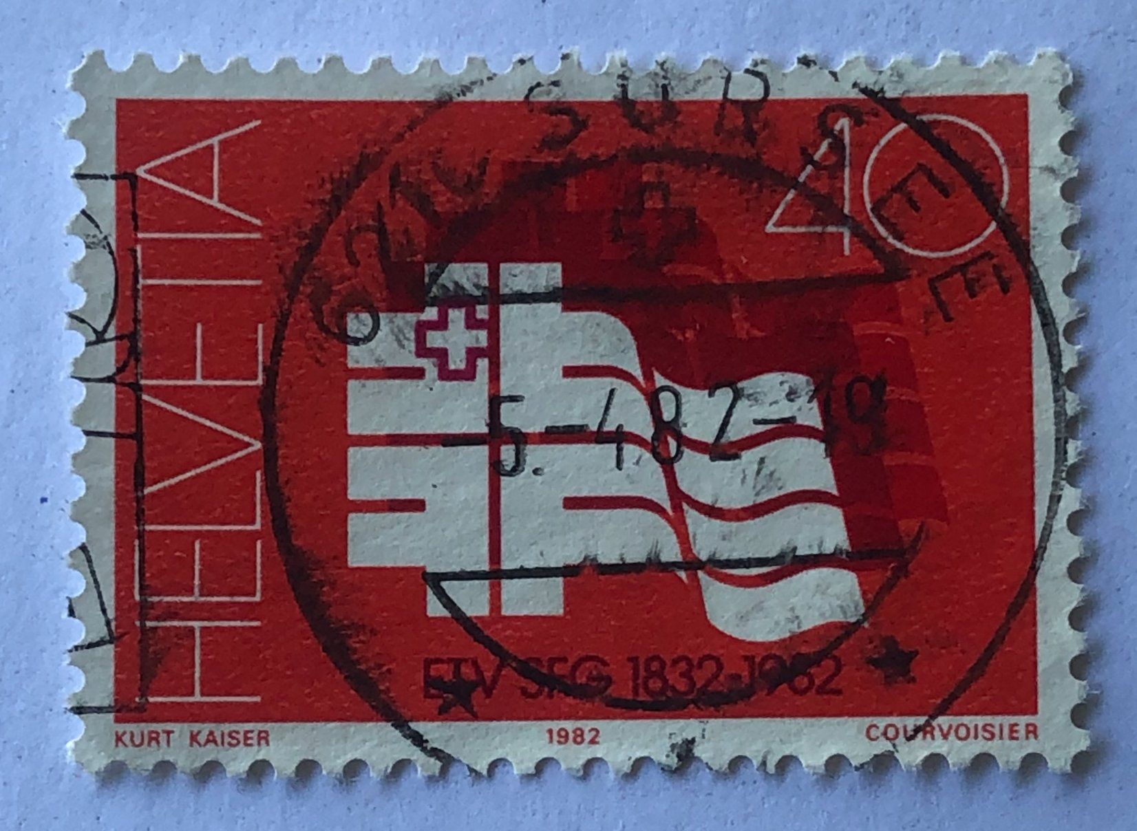 Tutti i francobolli: Nr. 664 GESTEMPELT SURSEE 1982    – Usato da Aarau venduto da Billa007