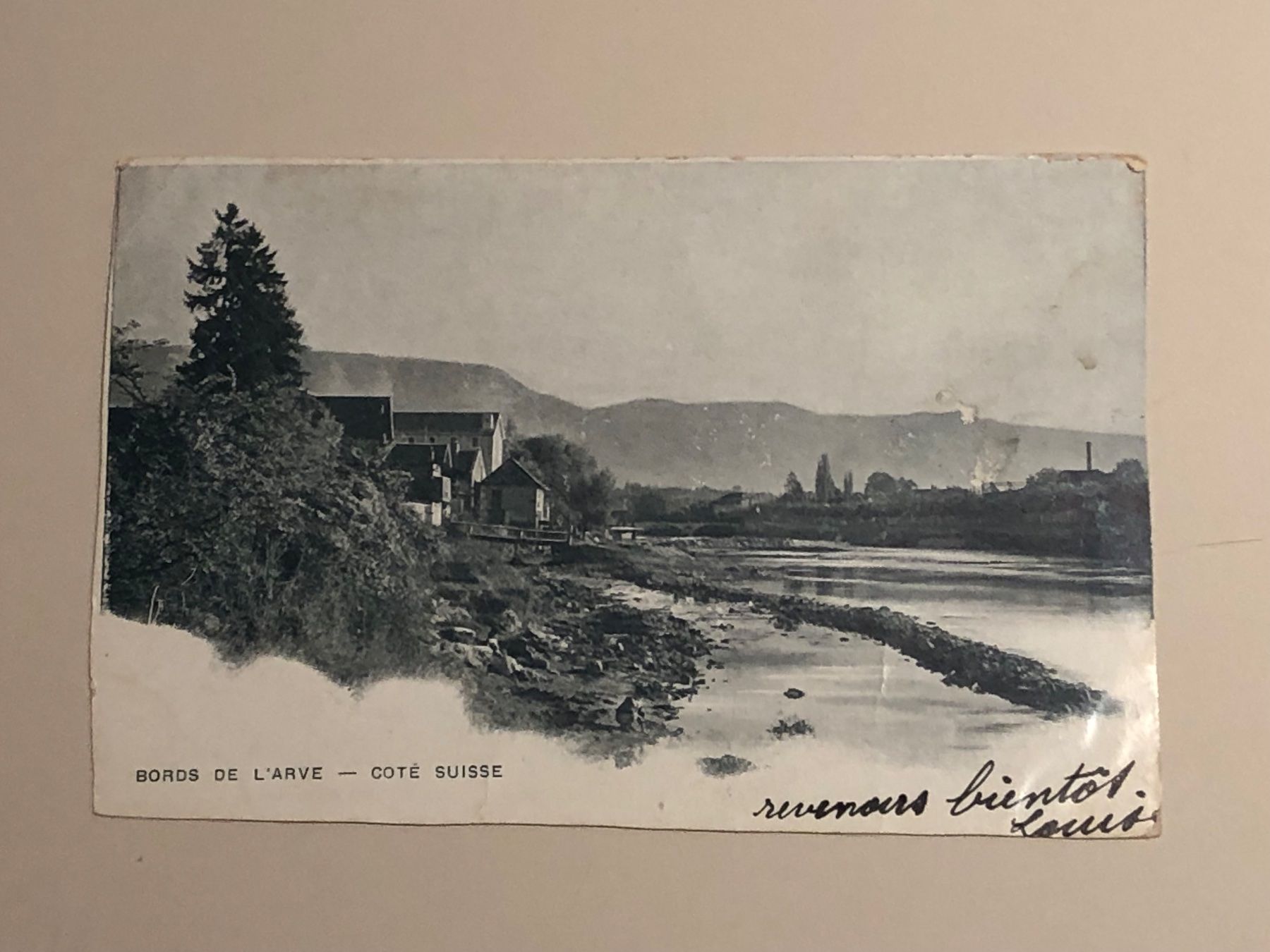Cartoline postali: uralte Ansichtskarte COTE DE l‘ARVES – Usato da Lufingen venduto da Rac0