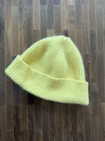 LE BONNET - yellow beanie / made in UK