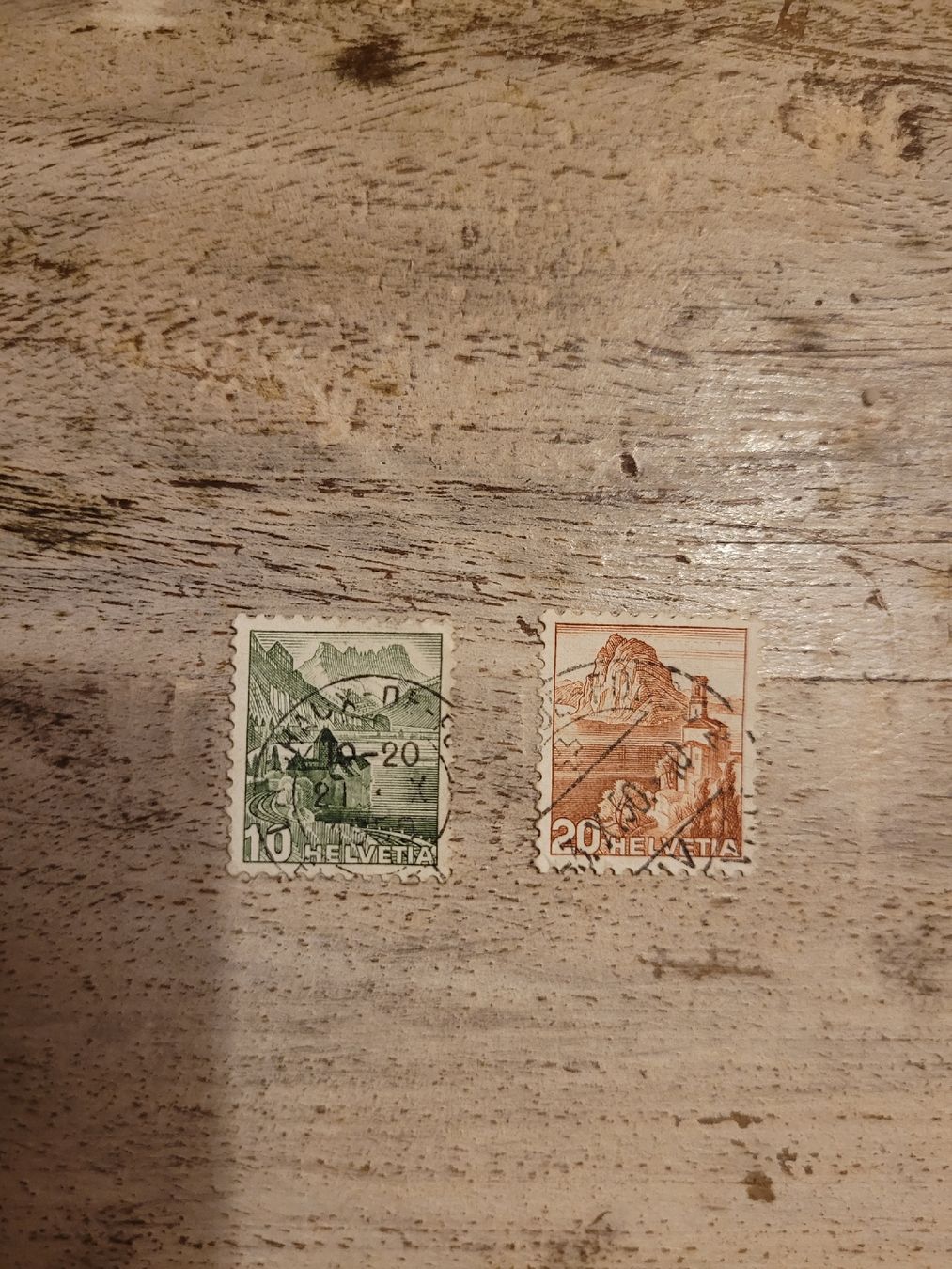 Alle Briefmarken: Briefmarken Schweiz – Gebraucht aus Inwil von Flower2325