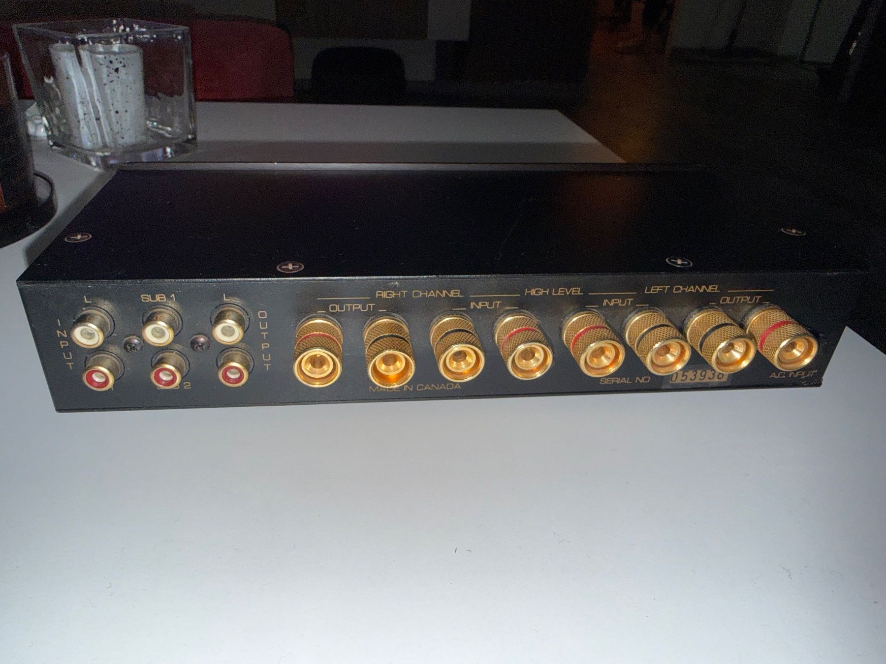 Amplificatori: Mirage LFX-1 Crossover - Vintage Audio Gem – Usato da Schlieren venduto da BT89 4