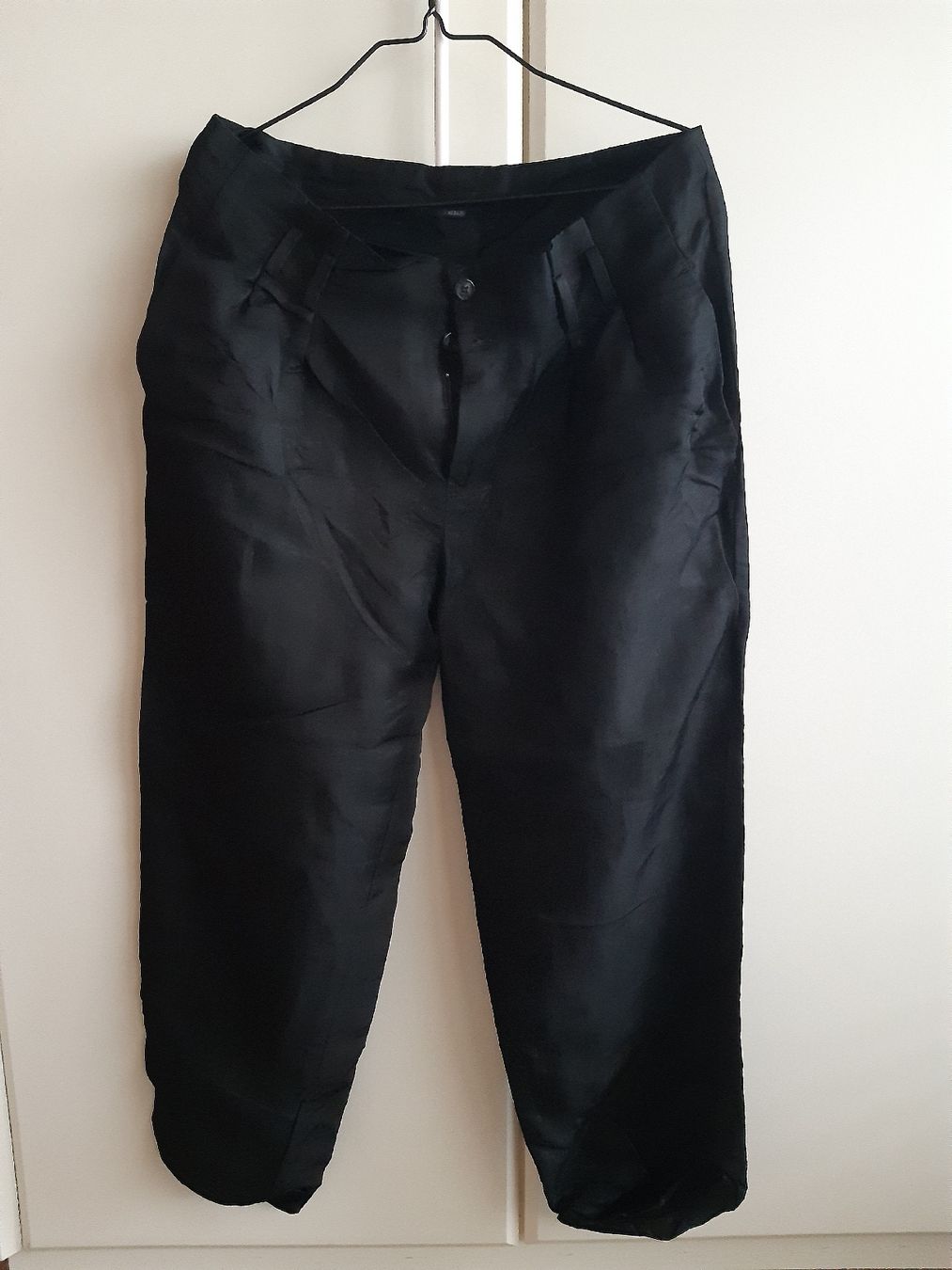IKKS Pantaloni: IKKS - Pantalon large T36 noir – Usato da Cressier - NE venduto da bloomydays 4