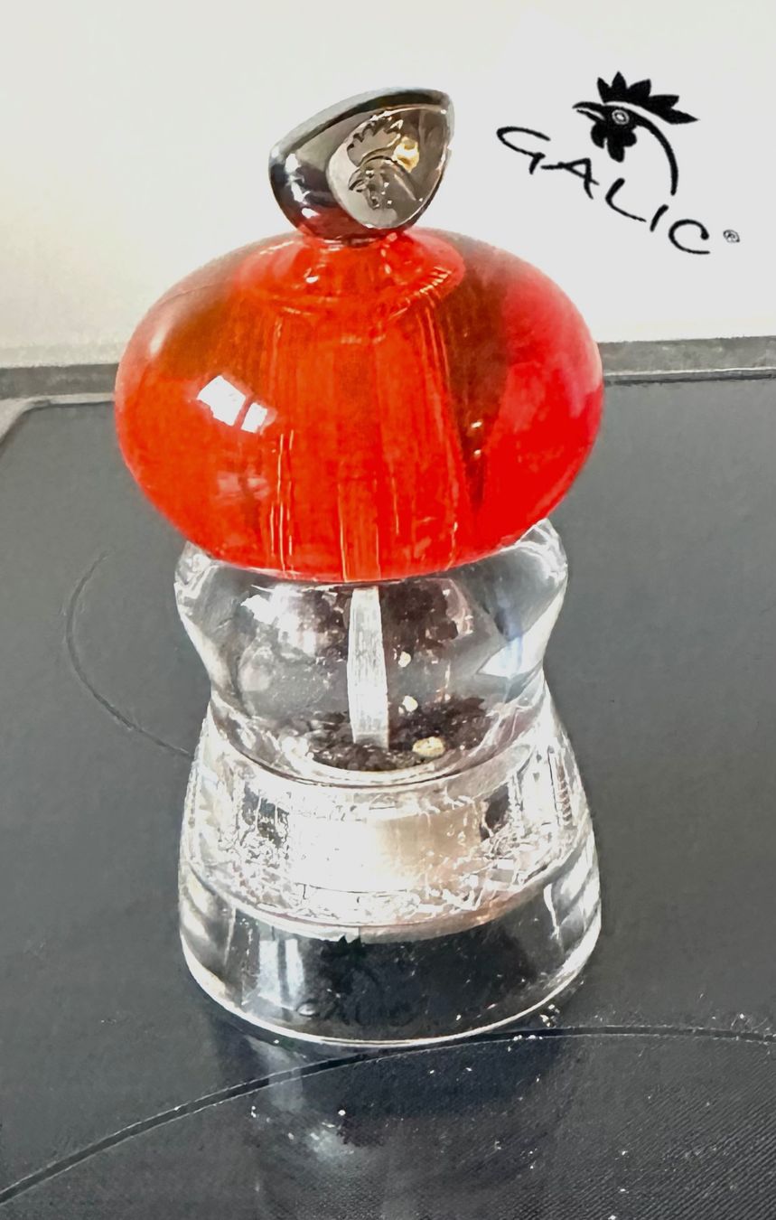 Elettrodomestici da cucina: Galic Pfeffermühle aus Plexiglas – Usato da Zürich venduto da brazerola 2