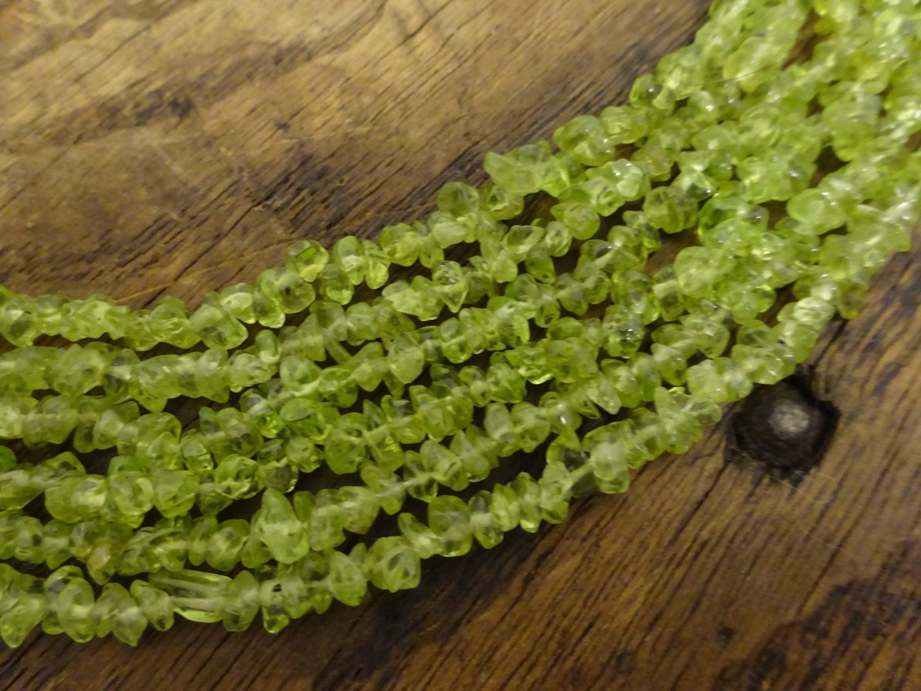 Catenine: Peridot Halskette – Usato da Oetwil am See venduto da Golfsud 5