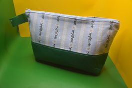 Grösse M Necessaire/Kulturbeutel/Tasche mit Edelweissstoff