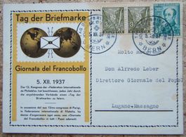 PK GIORNATA DEL FRANCOBOLLO 1937