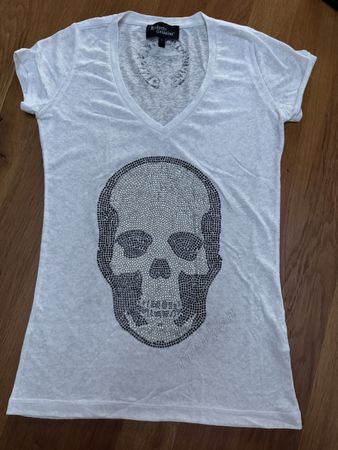 Roberto Geissini - Damen T Shirt, weiss, Grösse S