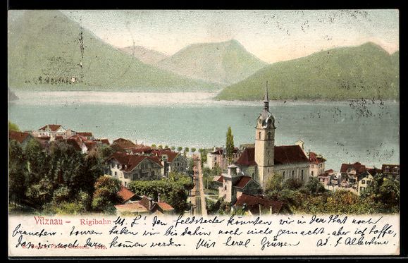 Cartes postales: AK Vitznau, Rigibahn – D'occasion à Berlin par bartko-reher