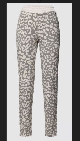 Marccain  Sweatpants N5 Allover-Muster in taupe
