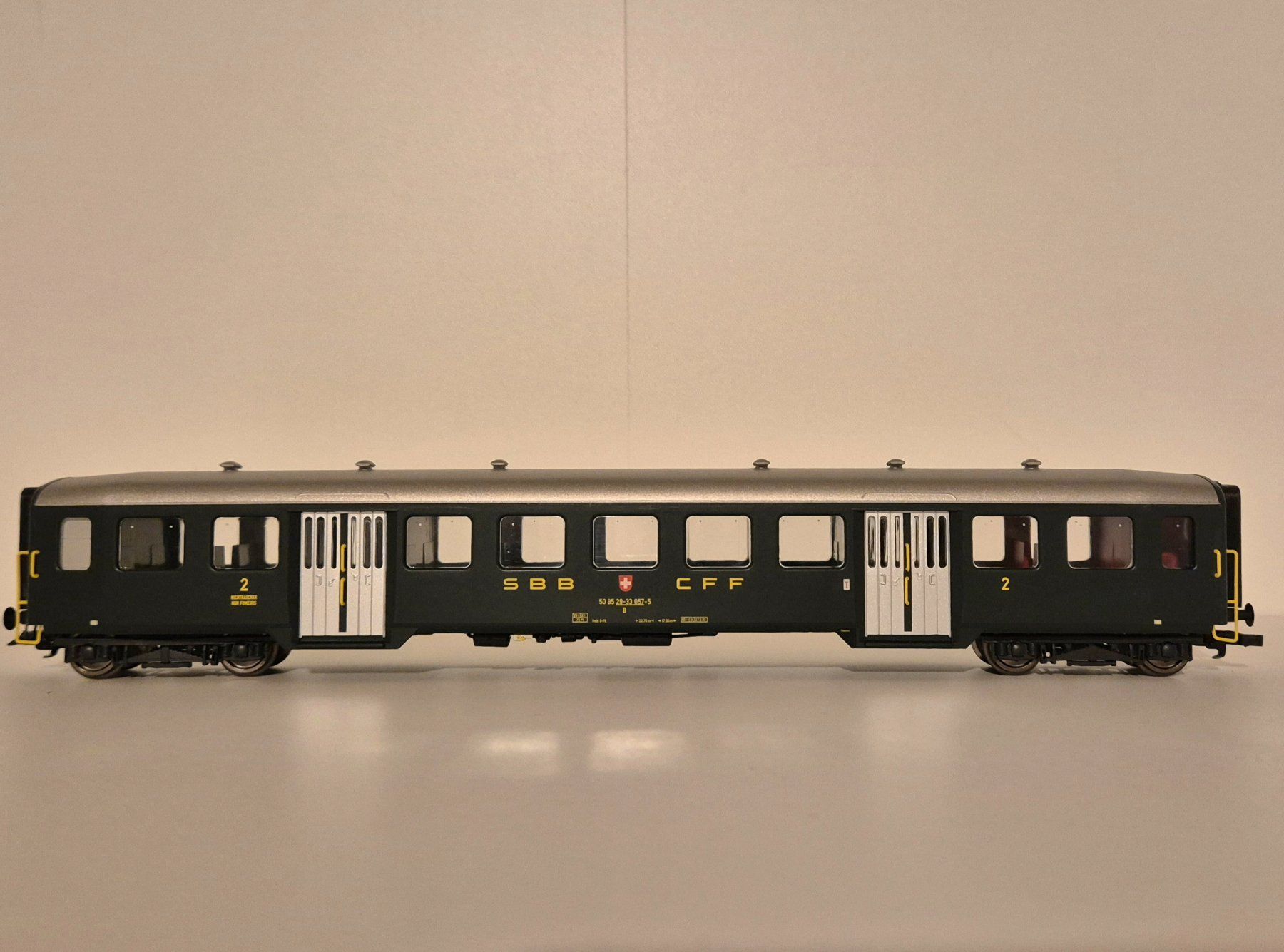 Liliput Modellini di ferrovie: Liliput SBB Leichtstahlwagen 2. Klasse – Usato da Wittenwil venduto da ced_q8j7
