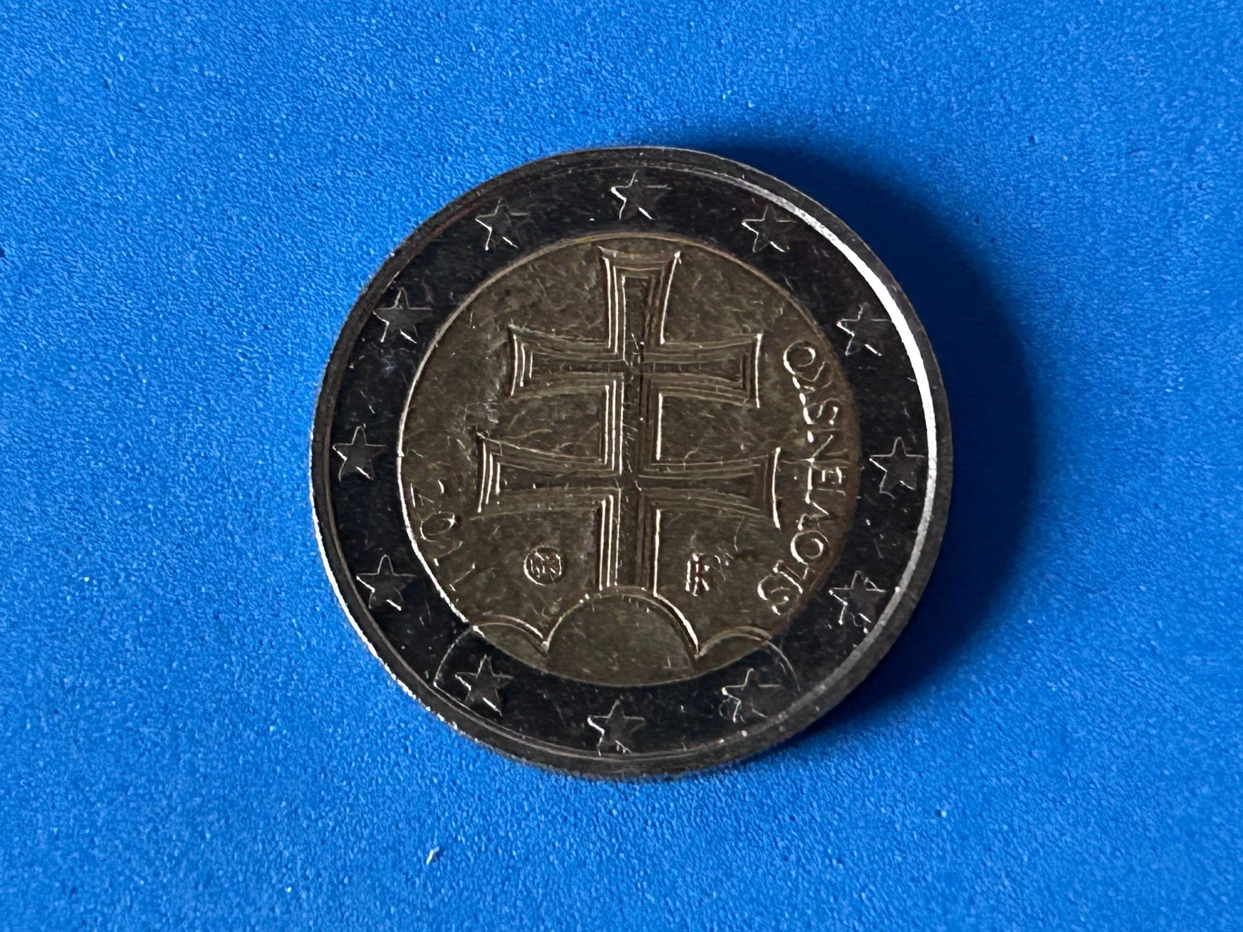 Tutti le monete: Slovakia - 2 Euro 2011 Circulated – Usato da Corcelles NE venduto da AJKader 4