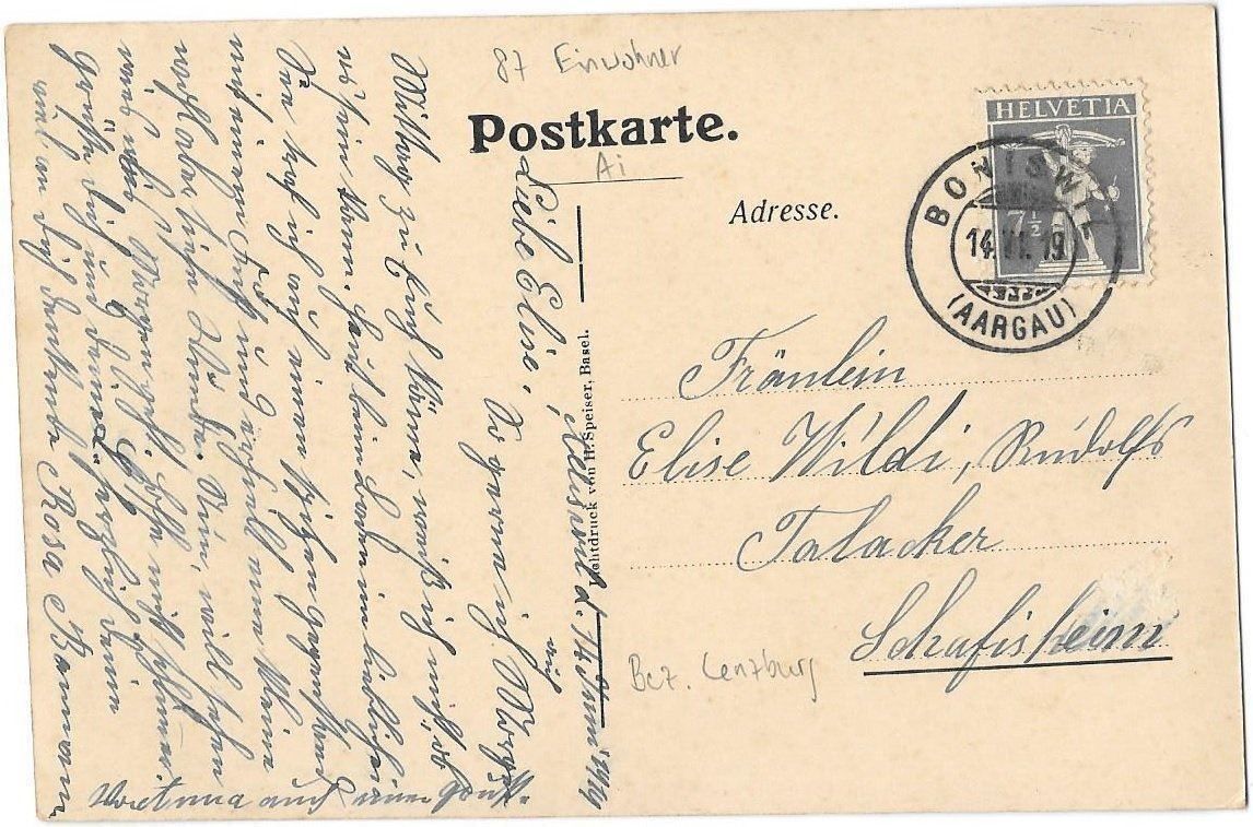 Cartoline postali: Alliswil Erholungsheim Bethania – Usato da Olten venduto da clotaldi 1