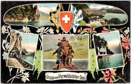 Gruss vom VIERWALDSTÄTTERSEE ca. 1910 (LU)