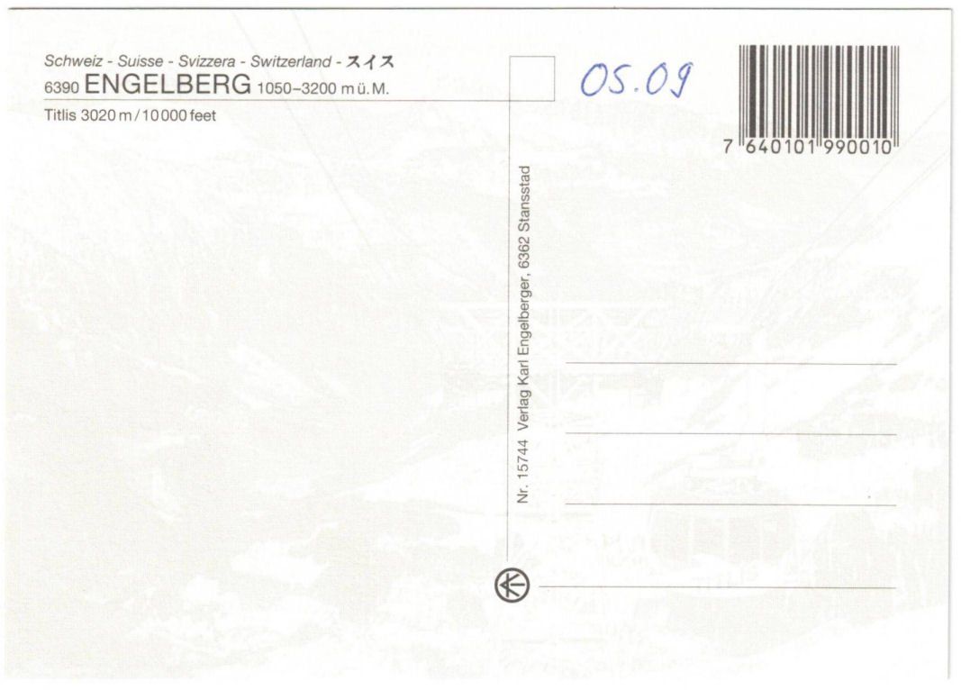 Cartes postales: Engelberg - 6 Bild AK Titlis – D'occasion à Binningen par Mountainrider 1