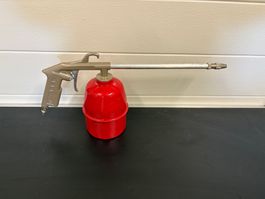 Öl Spritzpistole rot Metall Staubbläser Druckluft Pistole