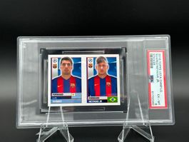 Suarez & Neymar Topps UCL 2016 PSA 6