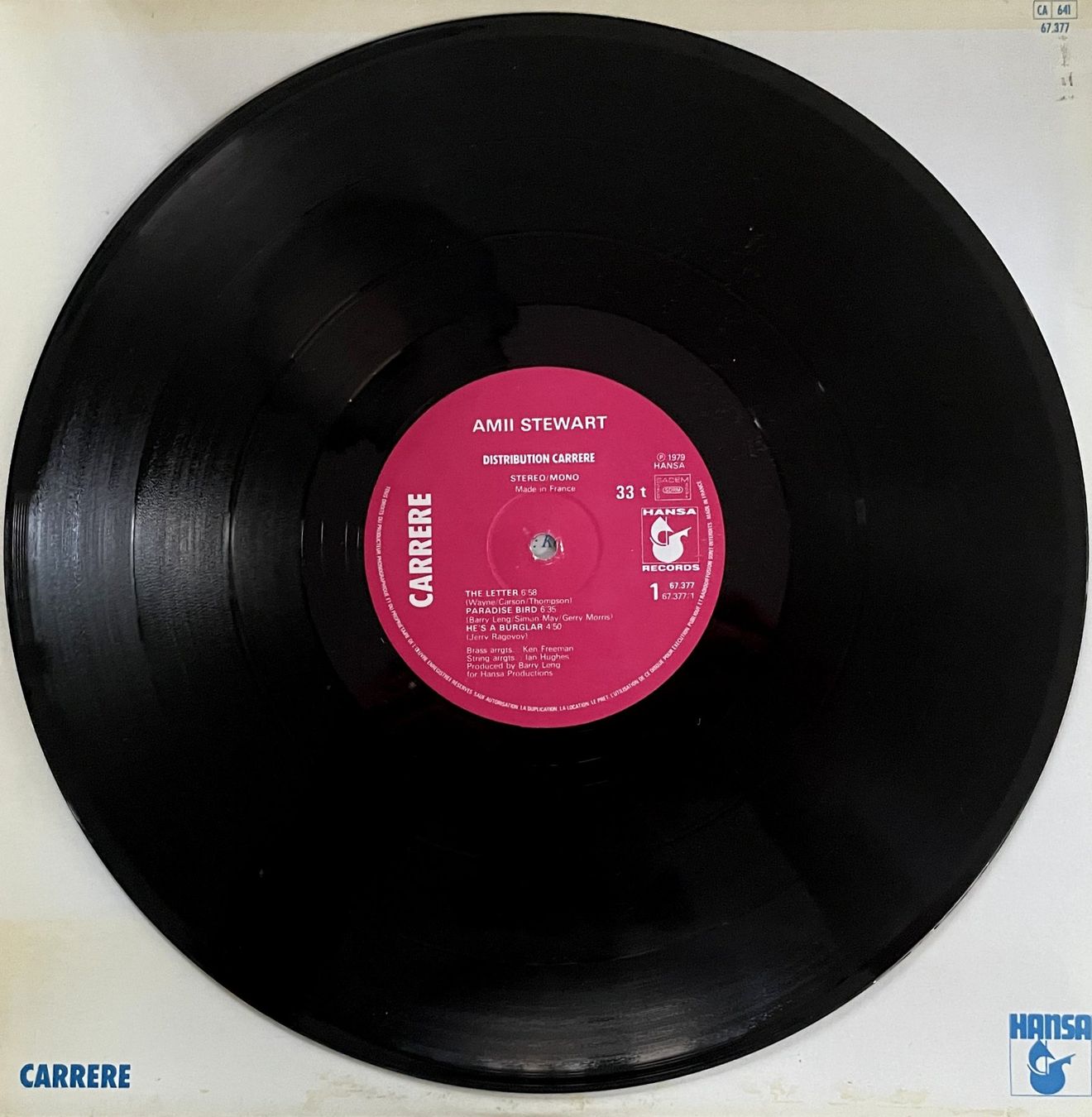 Schallplatten: Amii Stewart - Paradise Bird – Gebraucht aus Savagnier von Ne2065 3