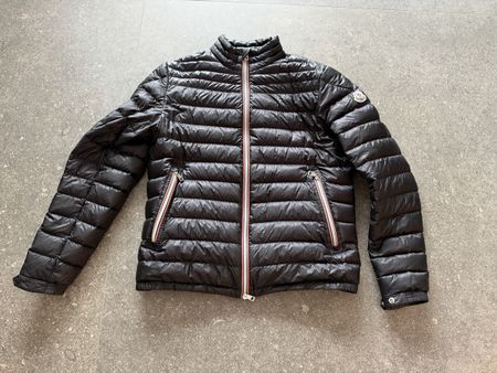 Moncler Übergangsjacke schwarz, Grösse 3