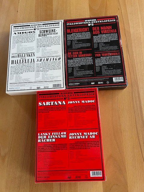 Tous les DVDs: Italowestern-Enzyklopädie 1-3 – D'occasion à Bubikon par cinerama01 1