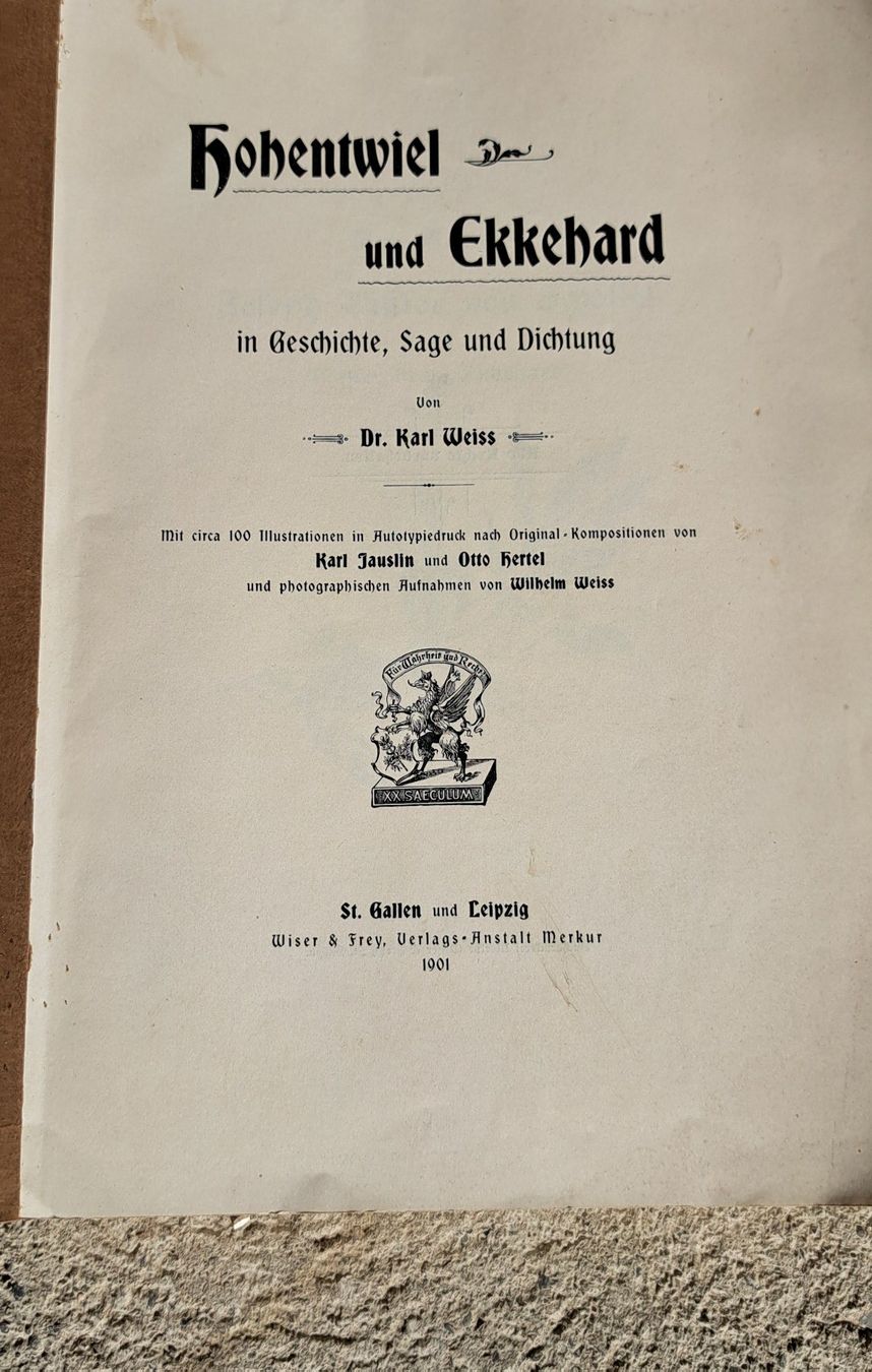 Libri: Antikes Buch von 1901 – Usato da Wädenswil venduto da mh012 1